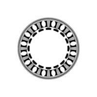 Geometric Circle Pattern, Minimalist , Circular Motif, Decorative vector