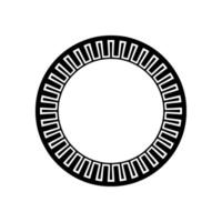Minimalist Circular Ornament,Geometric - Circle vector