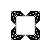 Geometric Framework, Minimalist , Abstract Outline vector