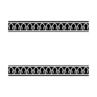 Geometric Border, Art Deco Style, Minimalist, Minimalism vector