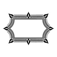 Art Deco Frame,Elegant Border, Vintage , Minimalist Style, Illustration vector