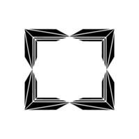 Geometric Frame,Abstract Symmetry, Minimalist vector