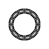 Geometric Circle, Minimalist , Circular Motif, Abstract vector
