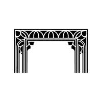 Art Deco Archway,Geometric Ornamentation, Minimalist - Retro vector