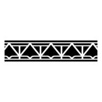 Geometric Deco Border,Minimalist, Texture vector