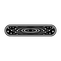 Cosmic Skateboard Stellar Orbit vector
