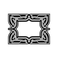 Intricate Celtic Frame, Vintage , Elegant Border - Ornate vector