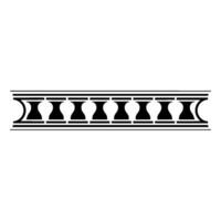 Geometric Tribal Border,Minimalist - Abstract vector
