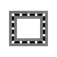 Geometric Frame, Minimalist , Elegant Border, Pattern vector