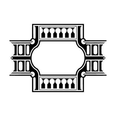 Art Deco Frame,Geometric Ornament, Vintage, Stylized