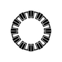 Geometric Radial Pattern, Minimalist , Modern Abstract vector