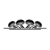Minimalist Mushroom Row, Symbolic Growth vector