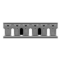 Geometric Archway, Minimalist , Linear Pattern - Arch vector