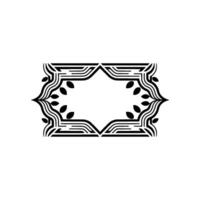 Art Deco Frame, Elegant Ornament, Vintage , Minimalist Background, Geometric vector