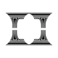 Geometric Symmetry, Minimalist , Balanced Composition vector