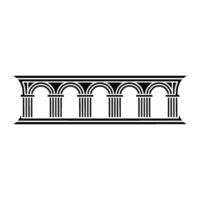 Classical Archway, Minimalist , Architectural Motif vector