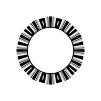 Geometric Radial Scan, Minimalist vector