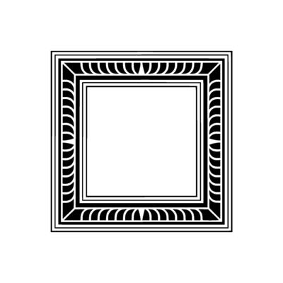 Geometric Frame, Minimalist Composition, Subtle Texture