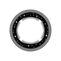 Celestial Circle Minimalist Star Constellation, Stars vector