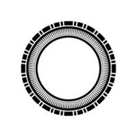 Geometric Circle Frame, Minimalist , Modern, Abstract vector