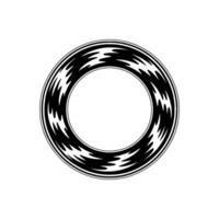 Dynamic Circular Brushstroke, Abstract Motion vector