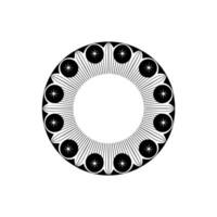 Geometric Celestial Circle, Minimalist - Symmetry vector