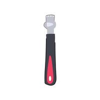 citrus lime zester cartoon illustration vector