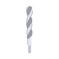 drill hole bit cartoon element vector