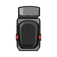knee flexibility pads cartoon illustration vector