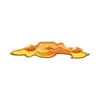 lava igneous puddle cartoon item vector
