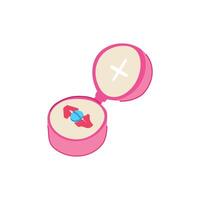 pill tool cutter cartoon illustration vector