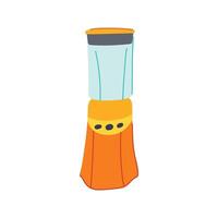 smoothie capacity blender cartoon item vector