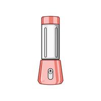 smoothie durable blender cartoon item vector