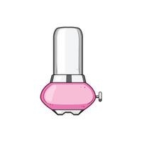 smoothie compact blender cartoon element vector