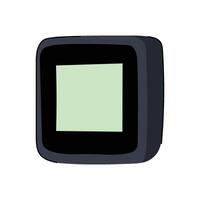 air particulate quality monitor cartoon item vector