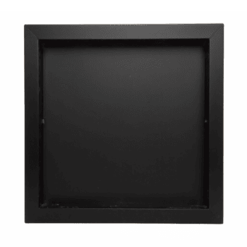 nero piazza telaio con trasparente sfondo vuoto Schermo immagine telaio ritaglio sentiero png