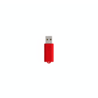 Red USB Flash Drive on Blue Transparent Background Clipping Path Digital Storage Device png
