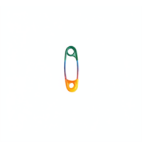 Safety Pin Illustration with Transparent Background Clipping Path Isolated on White Surface png