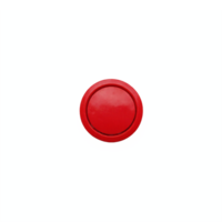 Red Emergency Stop Button with Transparent Background Clipping Path for Alarm Control png