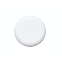 White Round Pill with Shadow on Transparent Background Clipping Path for Medical Use png