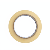 Clear Adhesive Tape Roll Transparent No Background Clipping Path Isolated Object png