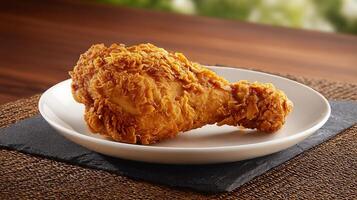 Food photography of fried chicken, Chicken fried photo