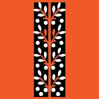 Seamless Flower Print Illustrations vector