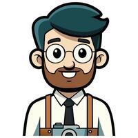 Lens and Camera Icon Designs vector