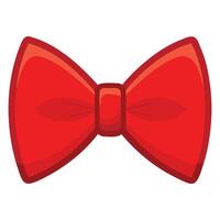 Classic Red Bowtie Graphics vector