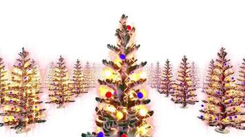 Christmas Tree Loop Animation video