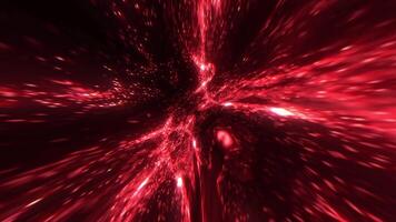 Abstract Glow Red Particle Background video