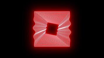 Abstract Red Shapes Background video