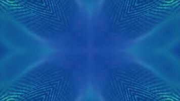 Blue Particle Kaleidoskope Seamless loop video