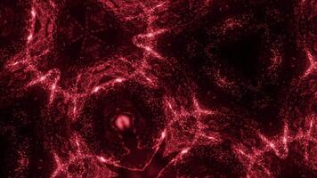 Abstract Red Particle Background video
